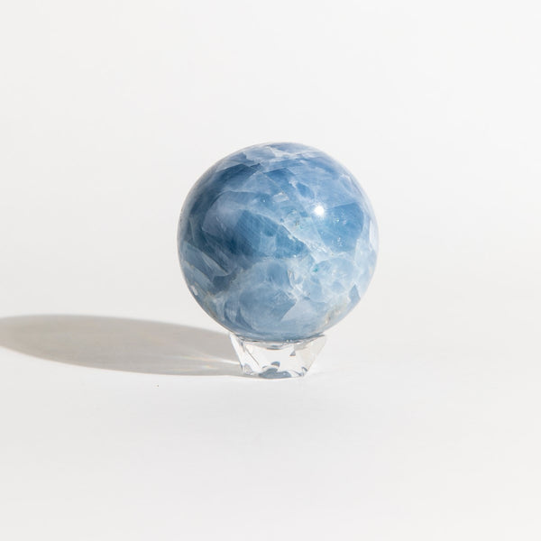 Blue Calcite Sphere