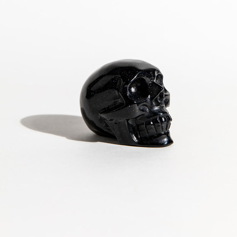 Blue Sandstone Skull