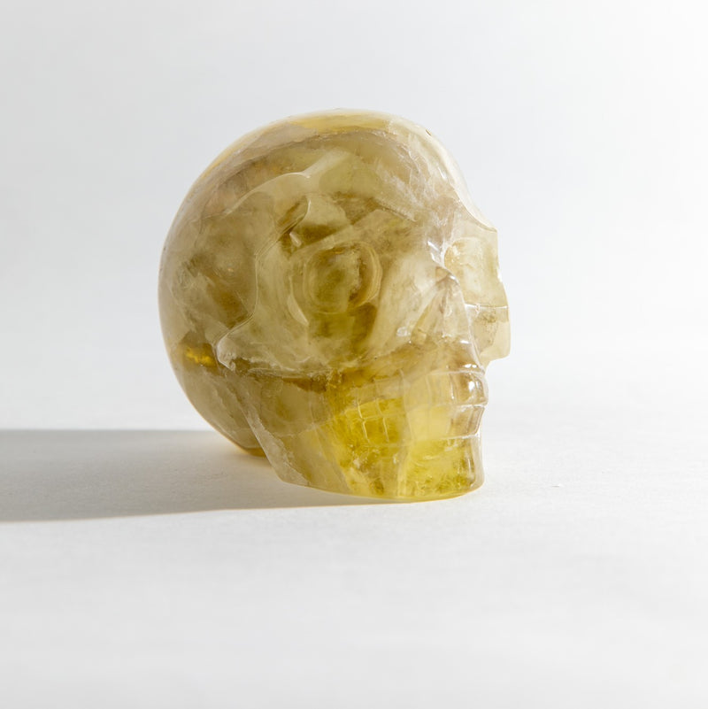 Citrine Skull