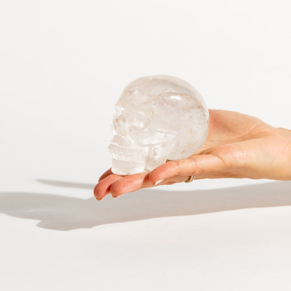 Clear Quartz Skull