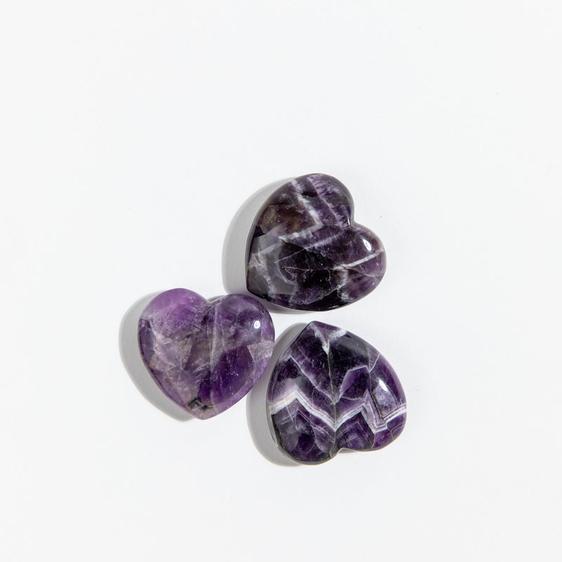 Dream Amethyst Hearts