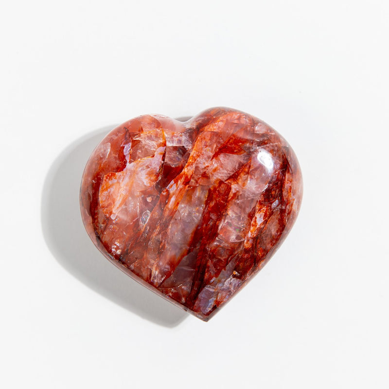 Fire Quartz Heart