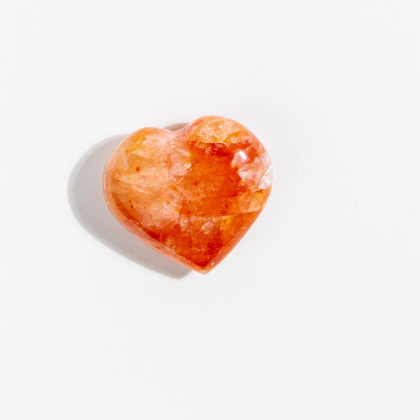 Fire Quartz Heart