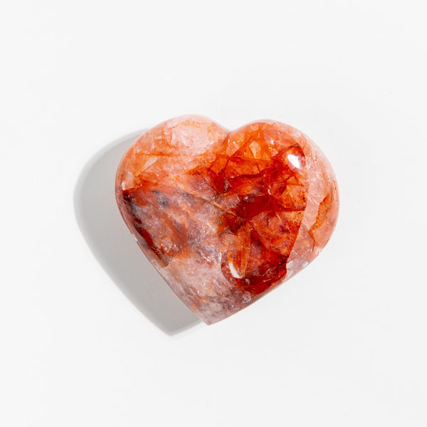 Fire Quartz Heart