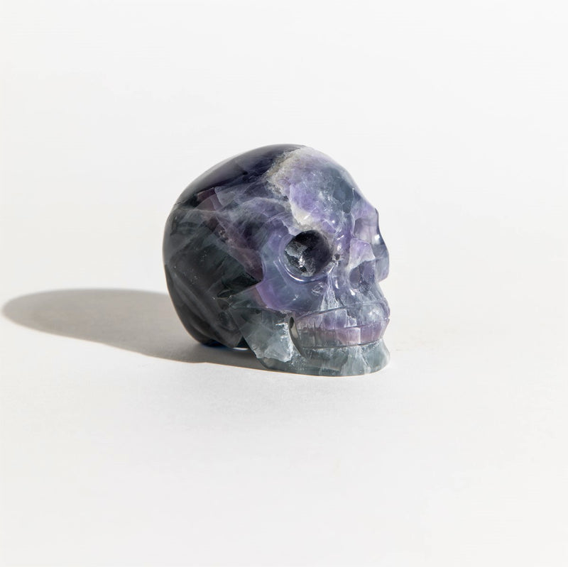 Fluorite Skull