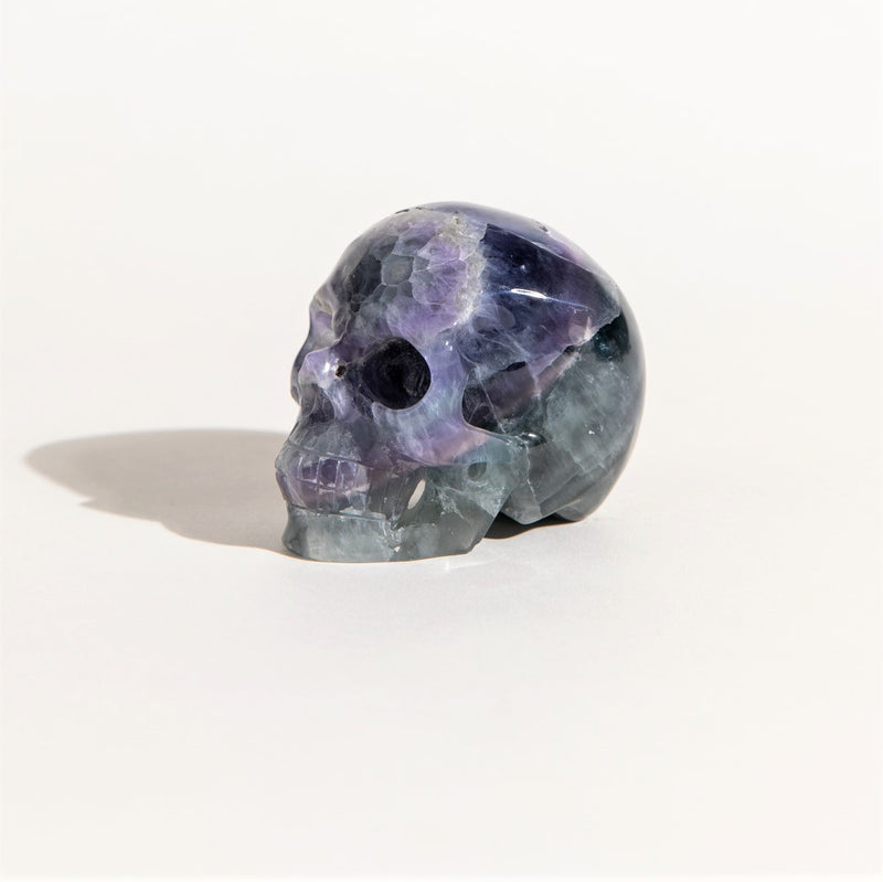 Fluorite Skull