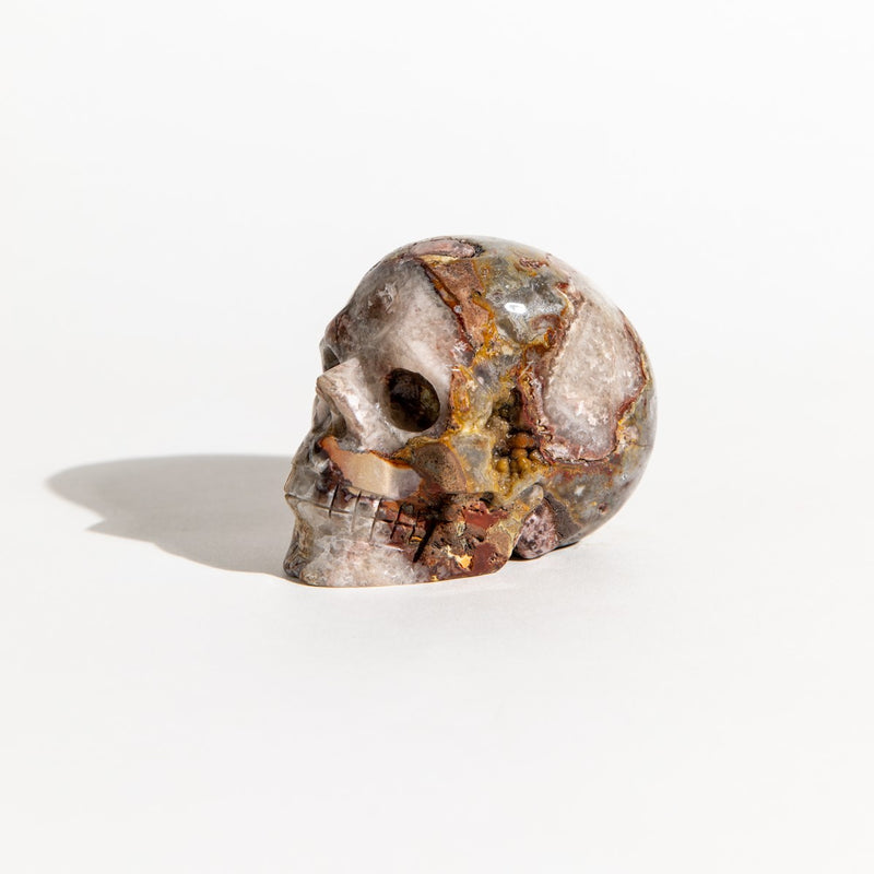 Mexican Agate Skull