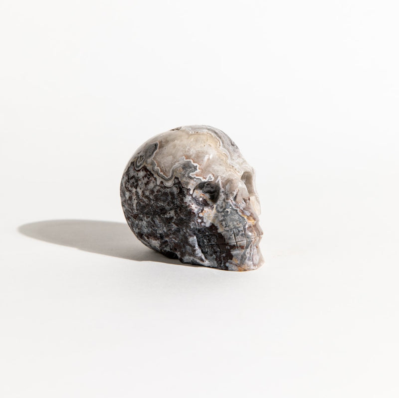 Mexican Agate Skull