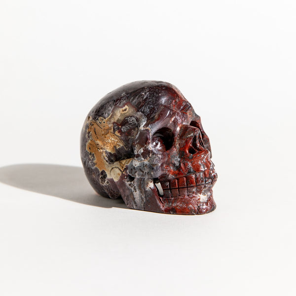 Mexican Agate Skull