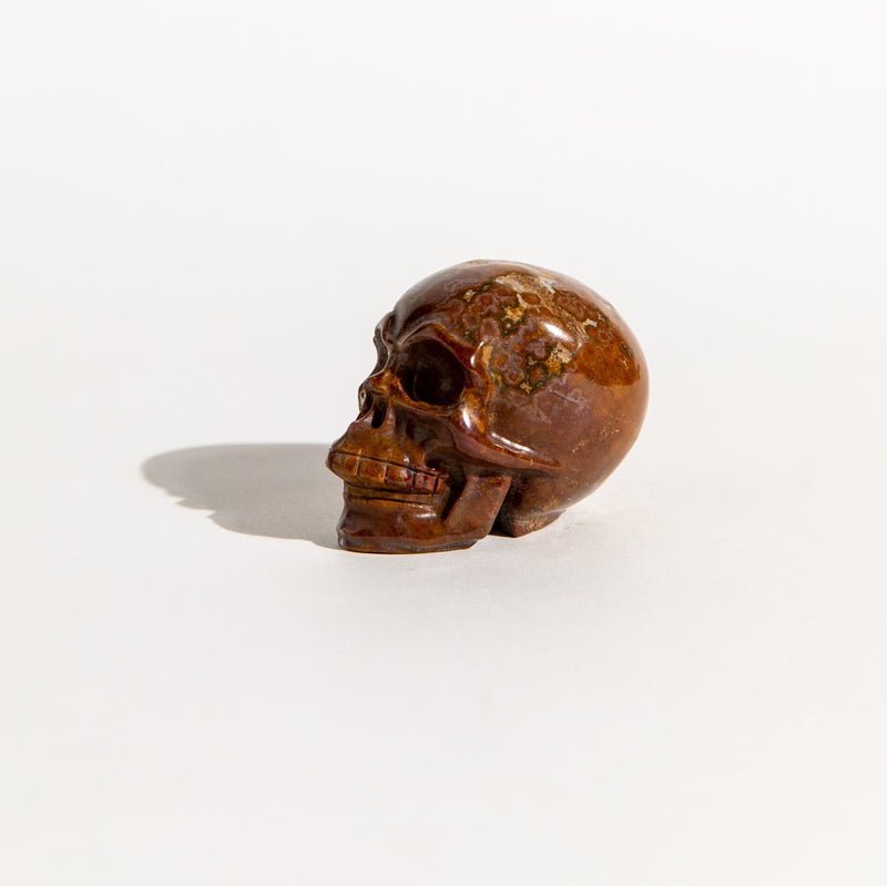 Ocean Jasper Skull