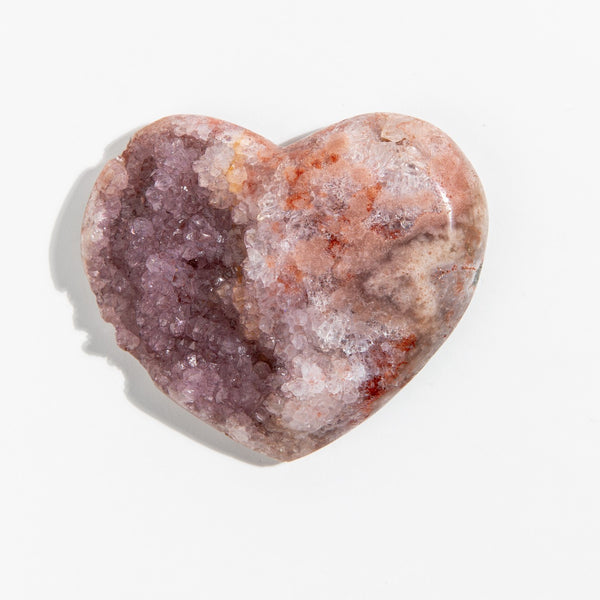 Pink Amethyst Heart