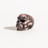 Rhodonite Skull