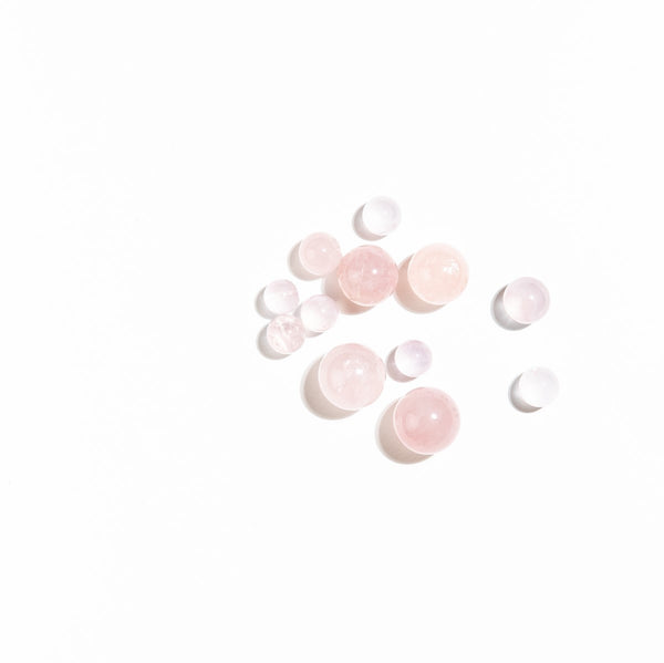 Rose Quartz Spheres