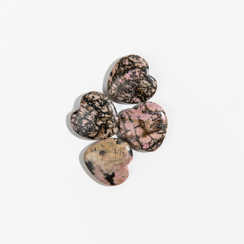 Rhodonite Hearts