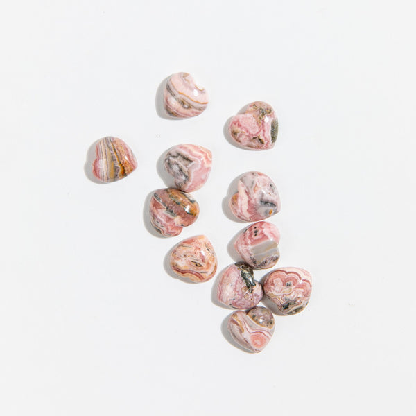 Rhodochrosite Hearts