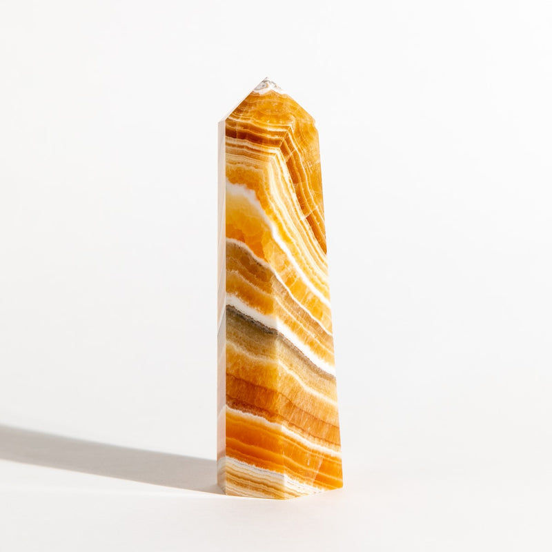 Orange Calcite Tower