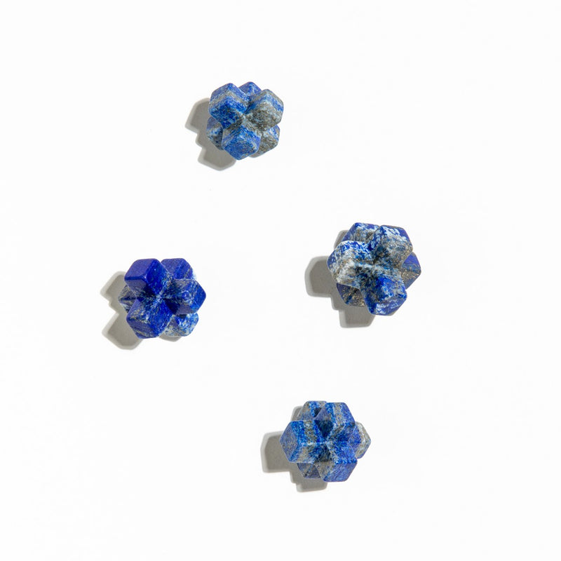 Lapis Lazuli Cubed Crosses