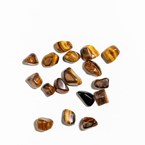 Tiger's Eye Tumbled Stones