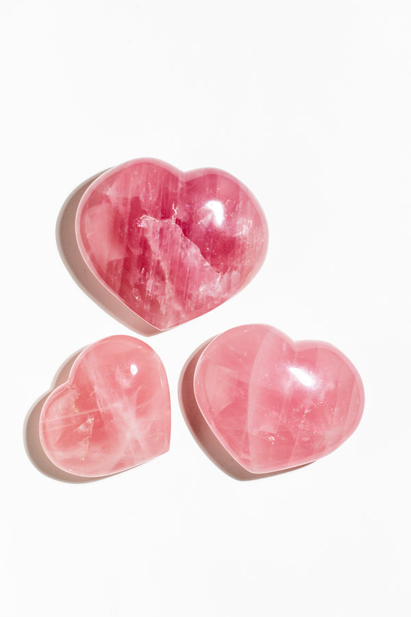 Rose Quartz Hearts