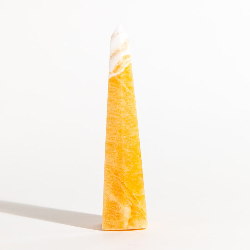 Orange Calcite Tower