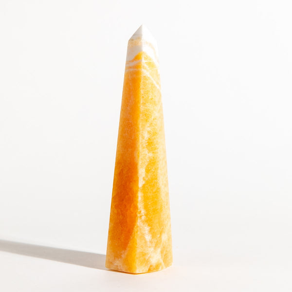 Orange Calcite Tower