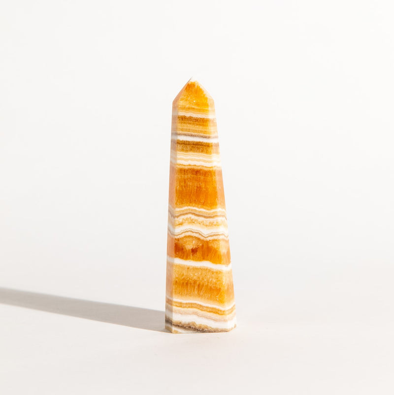 Orange Calcite Tower