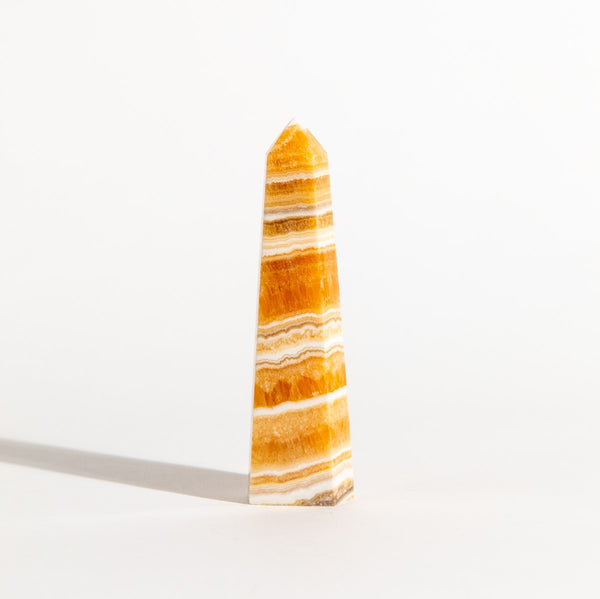 Orange Calcite Tower