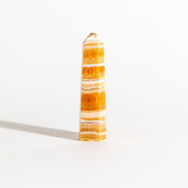 Orange Calcite Tower