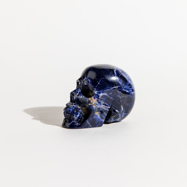 Sodalite Skull