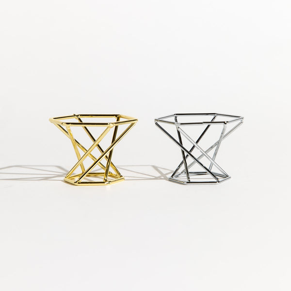 Sphere Stands - Gold & Silver