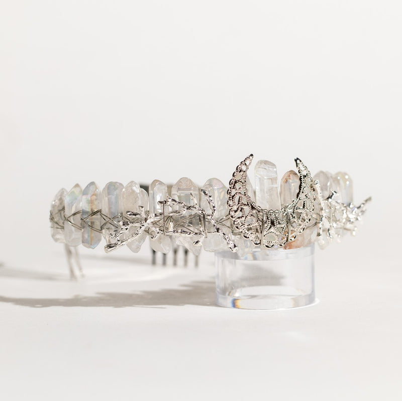 Aura Quartz Crowns