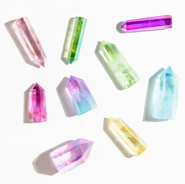 Aura Quartz Points