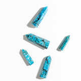 Blue Apatite Points