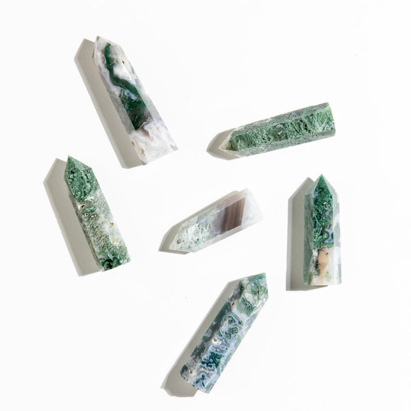 Moss Agate Points