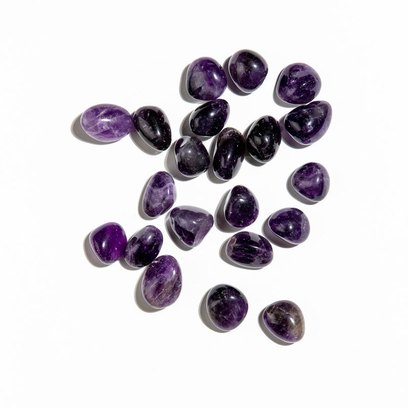 Amethyst (Dark) Tumbled Stones