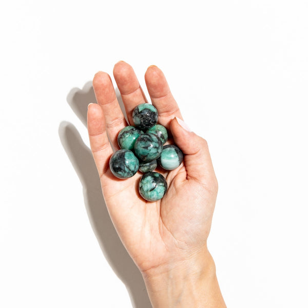 Emerald Mini Spheres